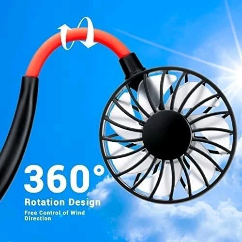 Hand Free Neck Fan