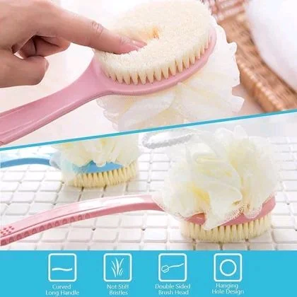2 In 1 Loofah Brush