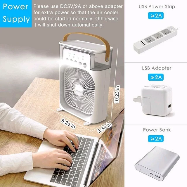 Humidifier Air Cooler Mist Fan