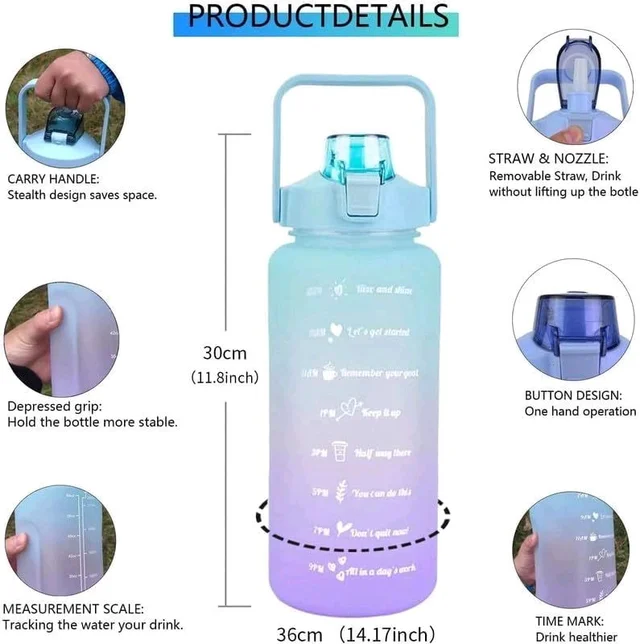 3 In 1 Full Family Water Bottle