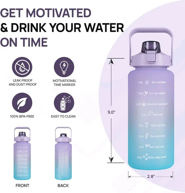 3 In 1 Full Family Water Bottle