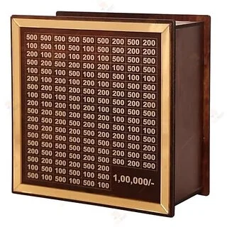 Wooden Saving Bank Upto 1,00,00