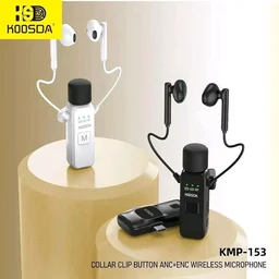Koosda mic With Earphone Bluetooth Connection