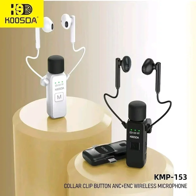 Koosda mic With Earphone Bluetooth Connection