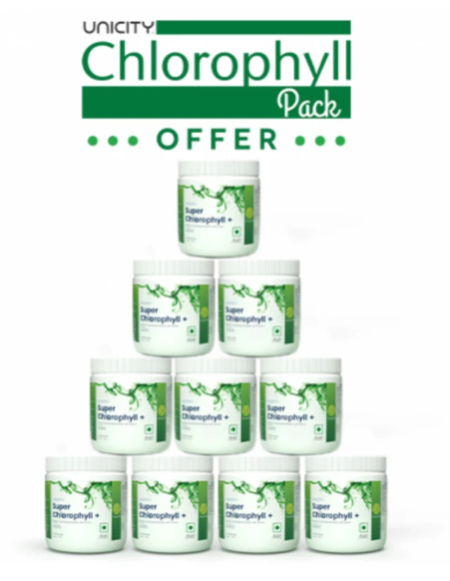 UNICITY SUPER CHLOROPHYLL PLUS PACK 10