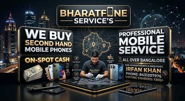 All Brands Doorstep Mobile Repair & Used Phone Buy- Bharatfone