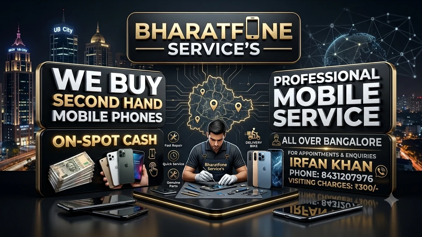 Professional Mobile Repair Service - And Second Phone But Also Doorstep Bangalore