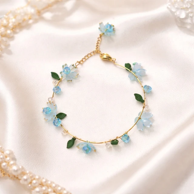 Aslovable Gold Chain Bracelet Handmade