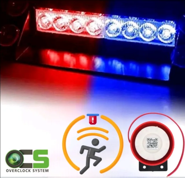 9O. MOTION FLASH LIGHT WITH BUZZER