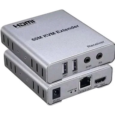 8ZA. HDMI TO LAN CONVERTER 60M WITH USB