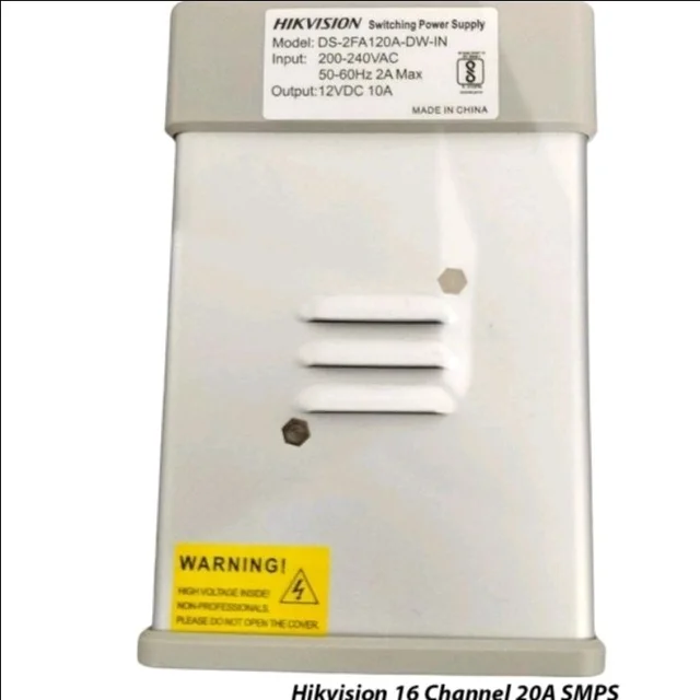 5C. 16 CH SMPS 12V 20AMP WITH SURGE PROTECTION