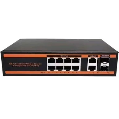 5I1. 8 PORT GIGA POE WITH SFP