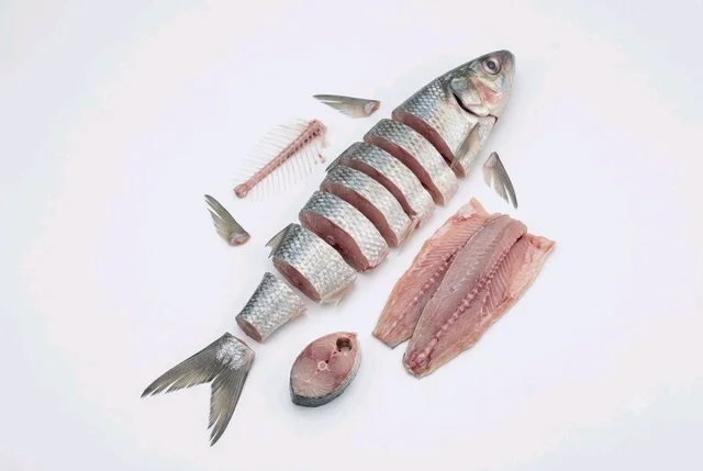 freshFin green job fish / Ruhi - medium, 0.9Kg, Cleaned & Cut