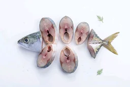 freshFin Bangdi (Cut Pieces, Cleaned & Gutted) - Big, 500g, Cleaned & Cut pieces