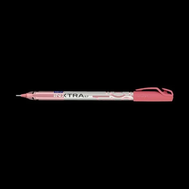 Doms Inxtra Ball Pen  (10pc Pack) - Red