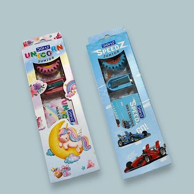 Doms Speedz/ Unicorn Junior Stationery Kit 
