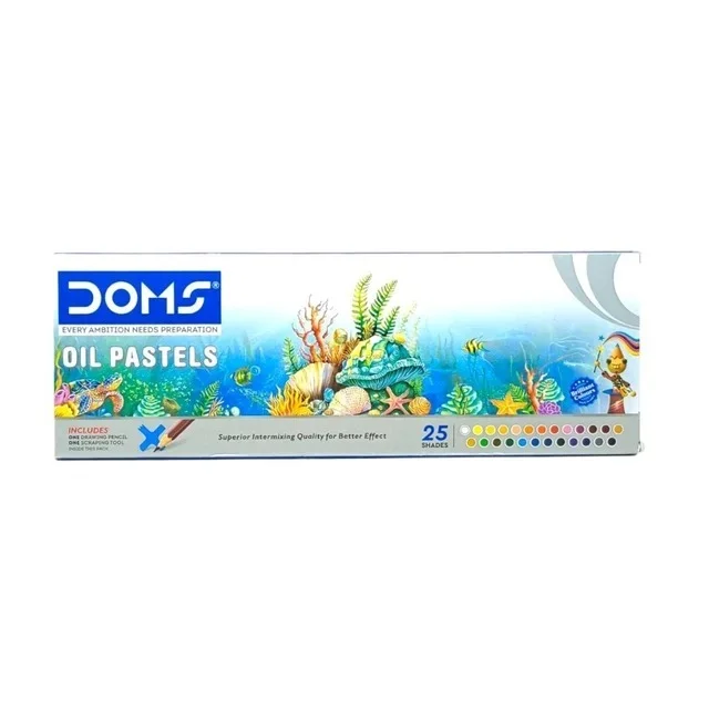 Doms Oil Pastels 25 Shades 