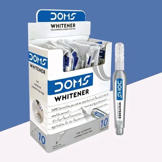 DOMS Whitener Pen –7 ml  (Pack Of 10pc)
