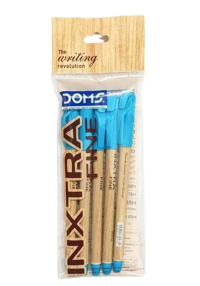Doms Inxtra Fine Ball Pen (5pc Pack)