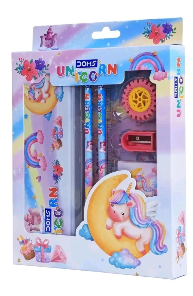 Doms Unicorn Stationery Kit