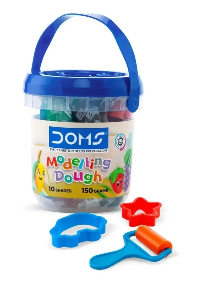 Doms Modelling Dough Clay (10 Shades 150grm)
