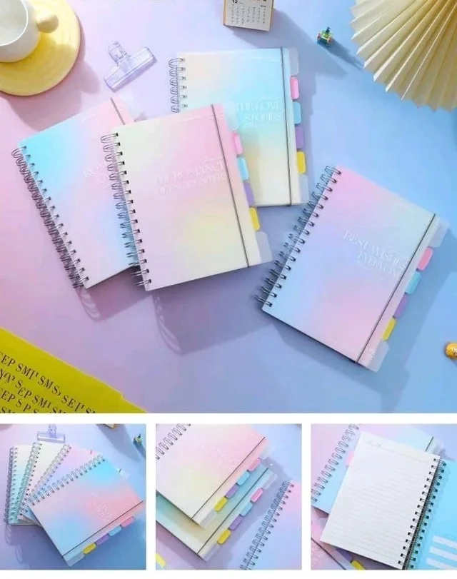 Spiral A5 248pg Subject Book