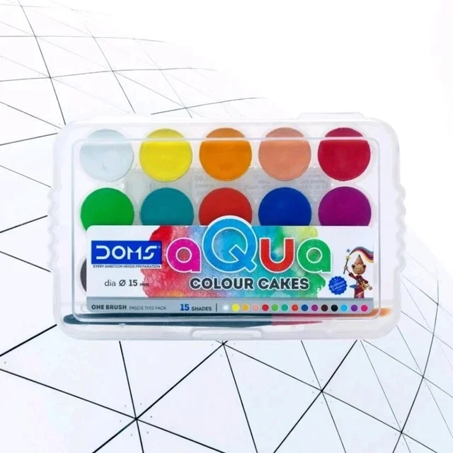 Doms Water Colour Cake 15 Shades