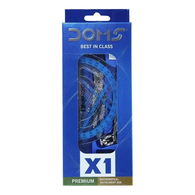 Doms X1 Mathematical Drawing Instrument Geometry Box
