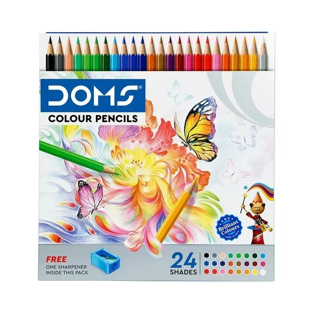DOMS FSC 24 SHADES COLOUR PENCIL