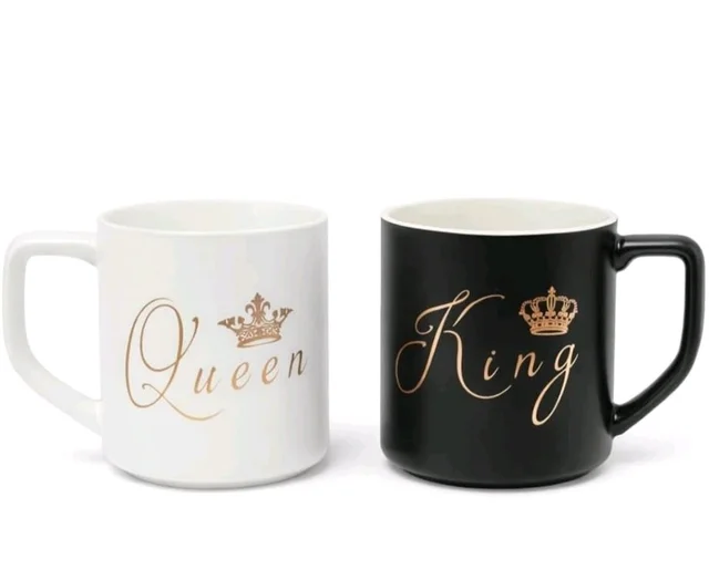KV9197-K1 KING & QUEEN COUPLE MUG SET