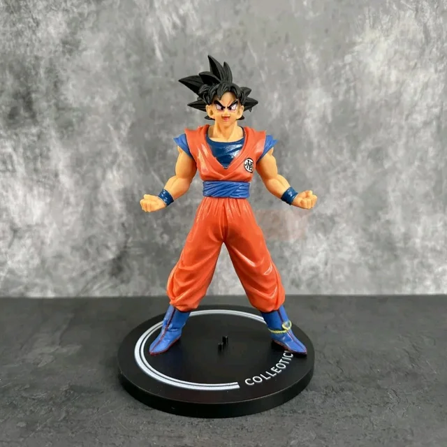 Dragon Ball Z Goku Son Super Saiyan Self Standing
Action Figure, Anime Toys for Boys and Girls Anime
Collectible Toy 18 cm Limited Edition Manga Toy for
Anime Lovers (Goku Black Hair)
