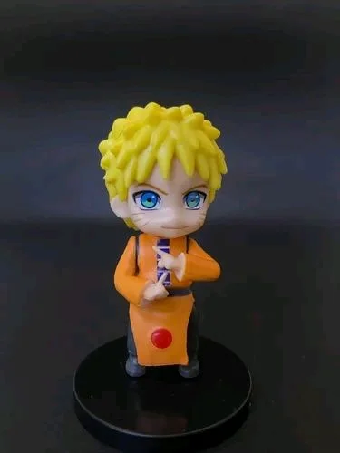 JUST FUNKY Naruto Shippuden Collectible PVC Plastic
Bobblehead | Action Figure Statue, Desk Toy Accessories 4.75 Inches Tall