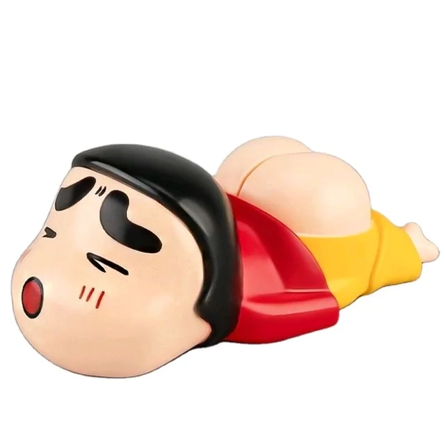 Cartoon Spraying Crayon Shin Chan Press Water GunCartoon Children's Toy Tricky Little Water Gun Play Beach Toy 