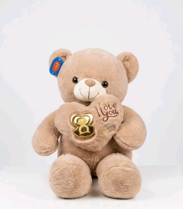 4.5ft Teddy Bear Soft Toy | Premium Imported Fabric with Embroidery - Stuffed Plush Toy for Boys & Girls for
Kids & Loved Ones -Beige