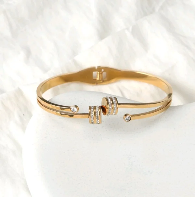 Bangles for women Adjustable Anti Tarnish Bracelet for girls rose gold Kada
for Women Accessories Jewellery
