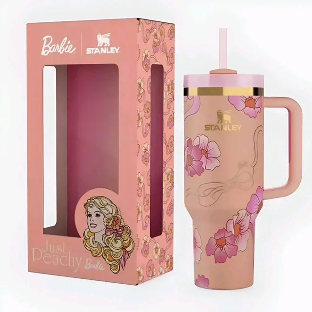 Stanley x Barbie™'80s Peaches 'N Cream
Quencher Tumbler