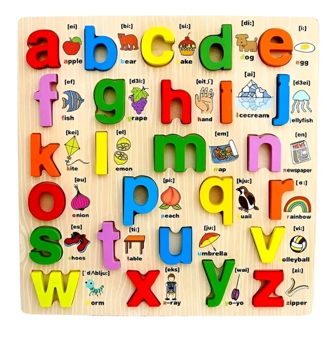 Wooden
Educational Puzzle ABCD