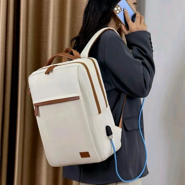 Leptop Cases Bag And Charging Laptop Backpack Elegant And Spacious Travel
Bag 