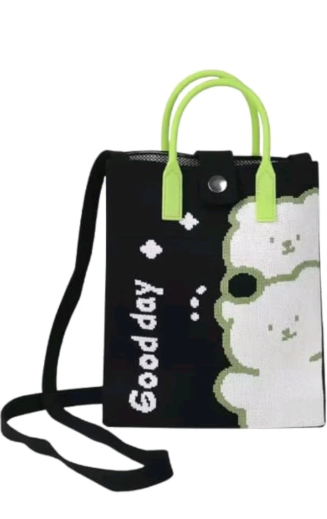 Korean Knitted Crossbody
Sling Bag

