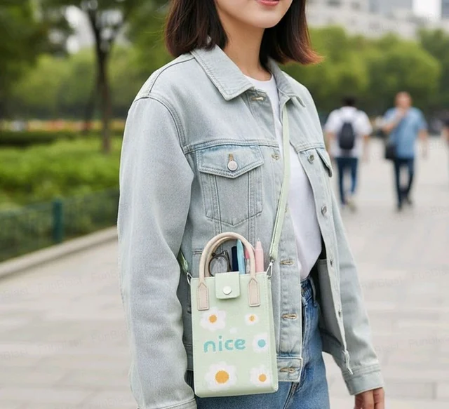 Korean Knitted Crossbody
Sling Bag

