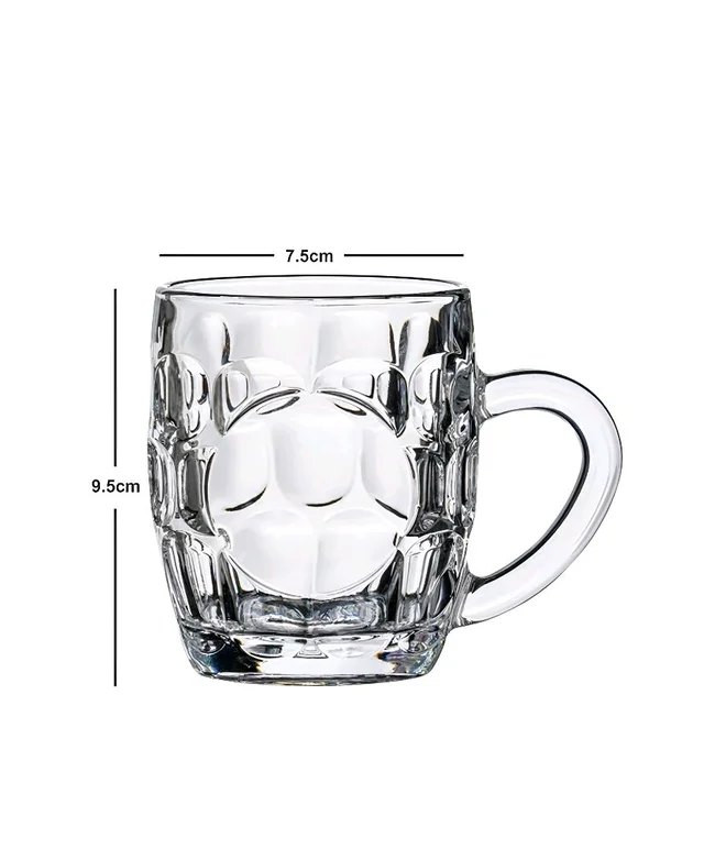 Clear Glass Britamia Beer Mug (300ml) 