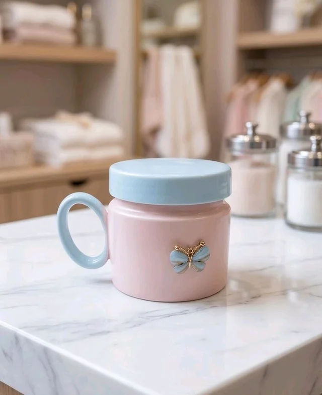 PINK MUG KV8608-S11 X-MAS MUG
