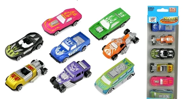 AluminiumHIGH QUALITY DIE
CAST MINI CAR SET TOY