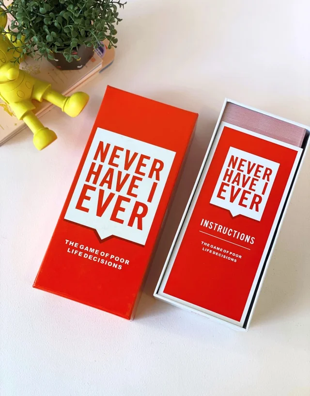 NEVER HAVE I EVER CARD 