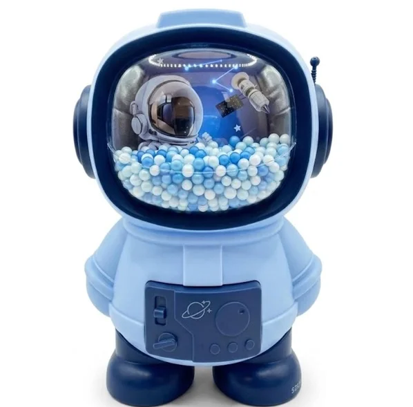 Astronaut Piggy Bank Money Saver Toy for 
Attractive Big Size Cartoon Space ATM Coin Saving Box with Password Lock Gullak for Boys | Girls Birthday Gift Education & Decoration 