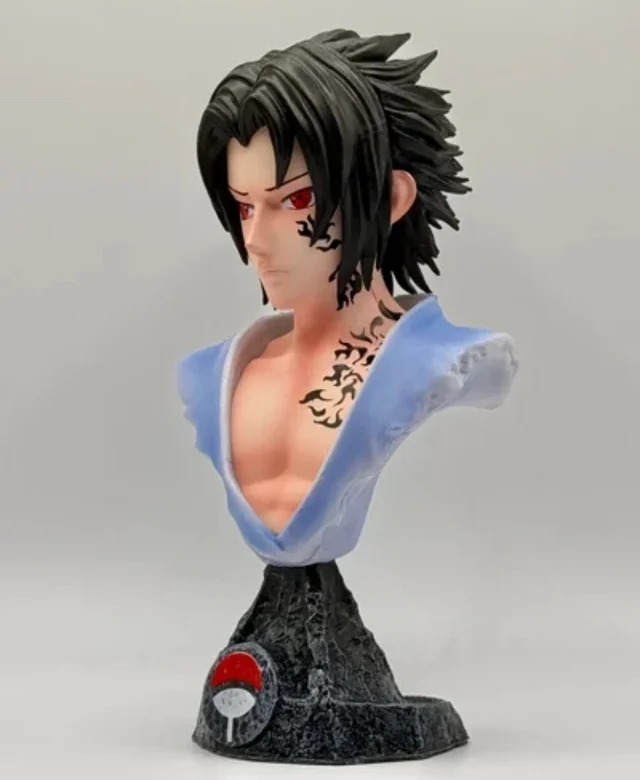 ToonyVerse Anime Sasuke Uchiha Bust Statue - Action Figure (Multicolor)