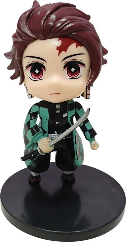 PEARLISH Anime Demon Slayer Tanjiro Action Figure (9CM) 