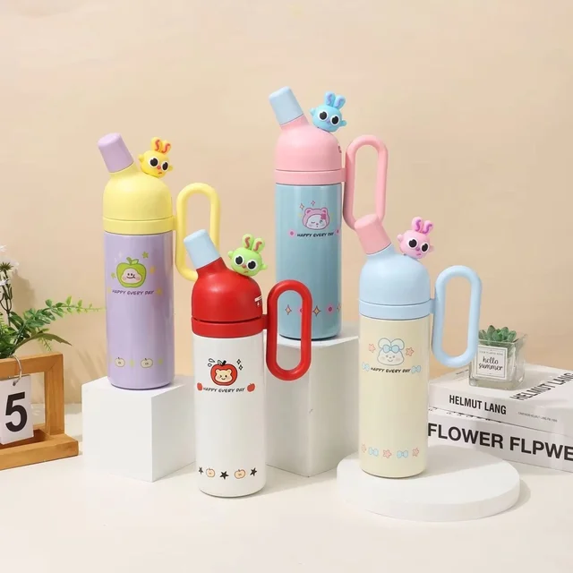 Kawaii Little Angel Insulated Cartoon Doll Bottles