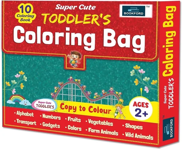 Toddlers Coloring Bag