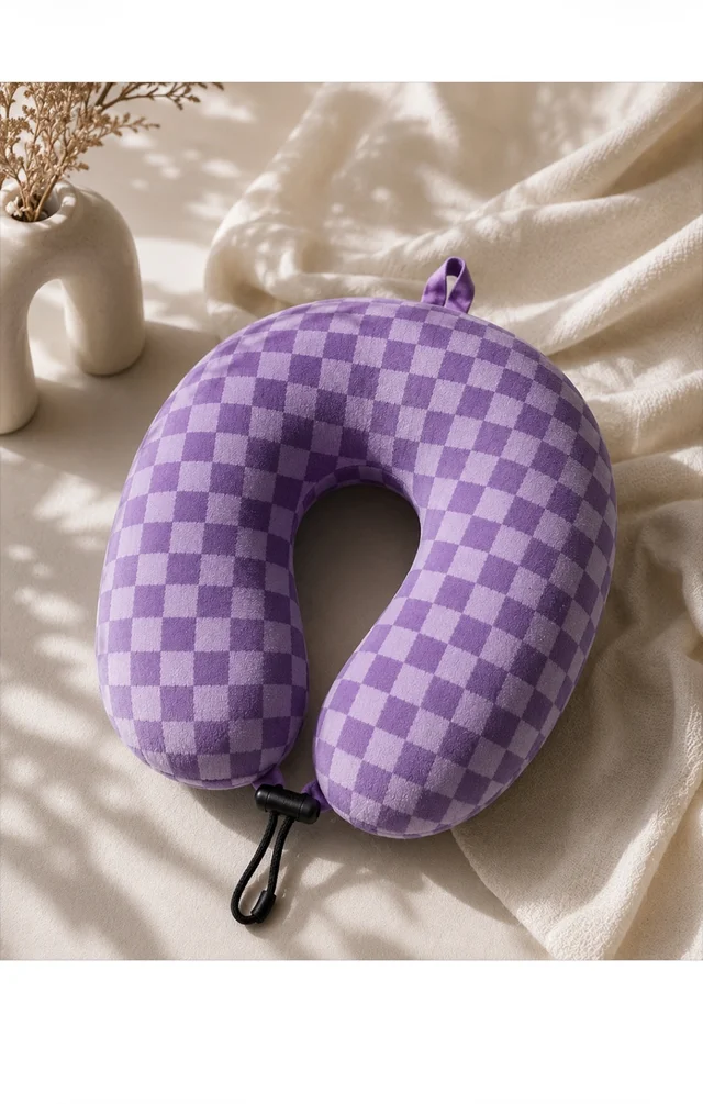 Neck Pillow Chess Print 